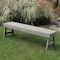 Highwood Usa 5ft Weatherly Picnic Bench Outdoor Furniture for Patio, Backyard, Garden AD-BENN3-HGR - alternate 2